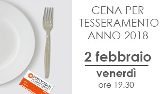 CENA PER TESSERAMENTO