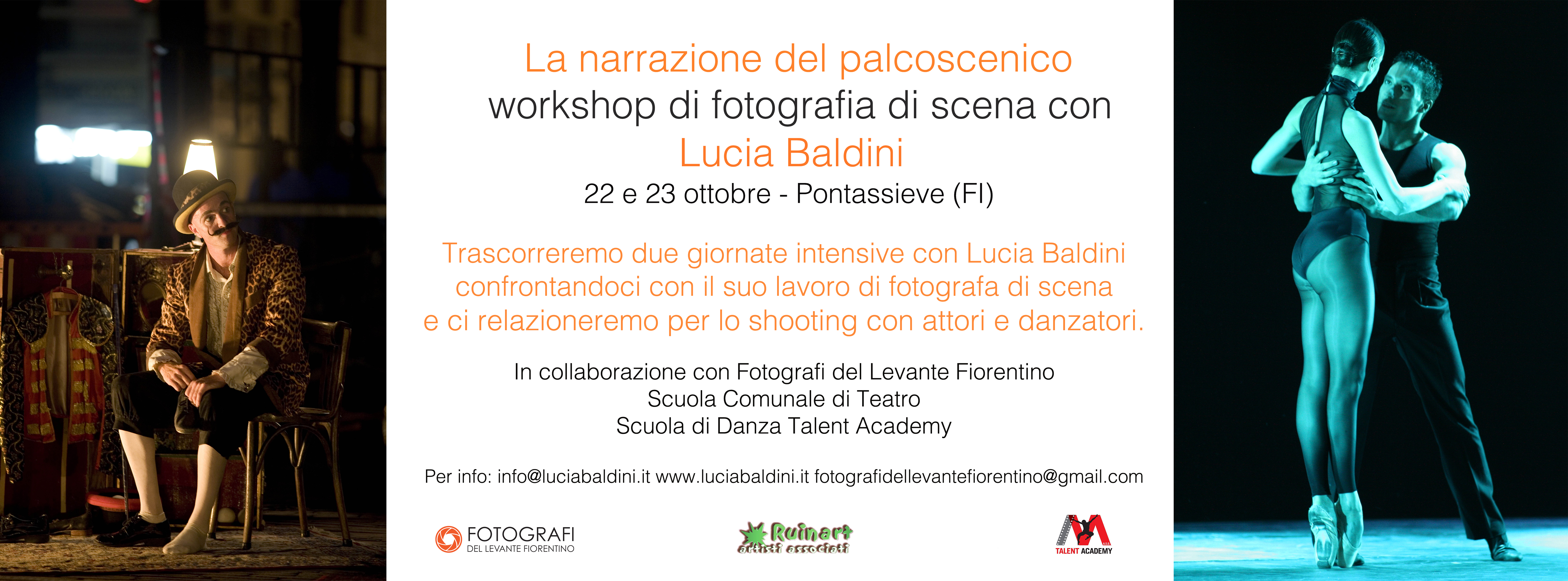 Workshop La fotografia di scena