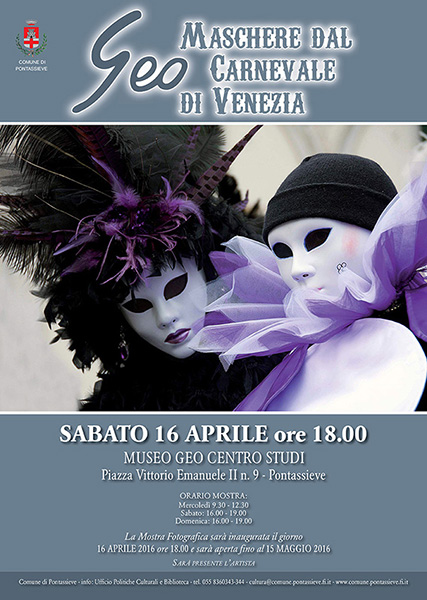 Maschere di carnevale a Venezia