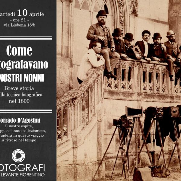 COME FOTOGRAFAVANO I NOSTRI NONNI