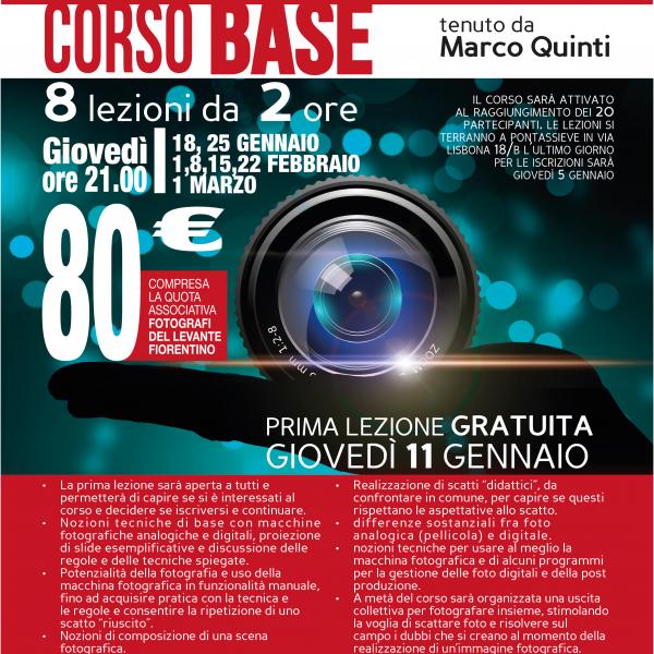 Corso base di fotografia 2018