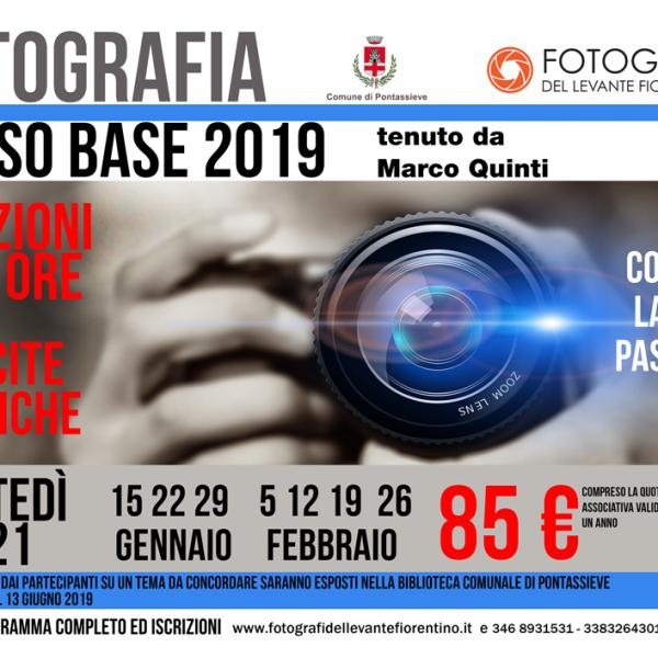 CORSO BASE DI FOTOGRAFIA 2019