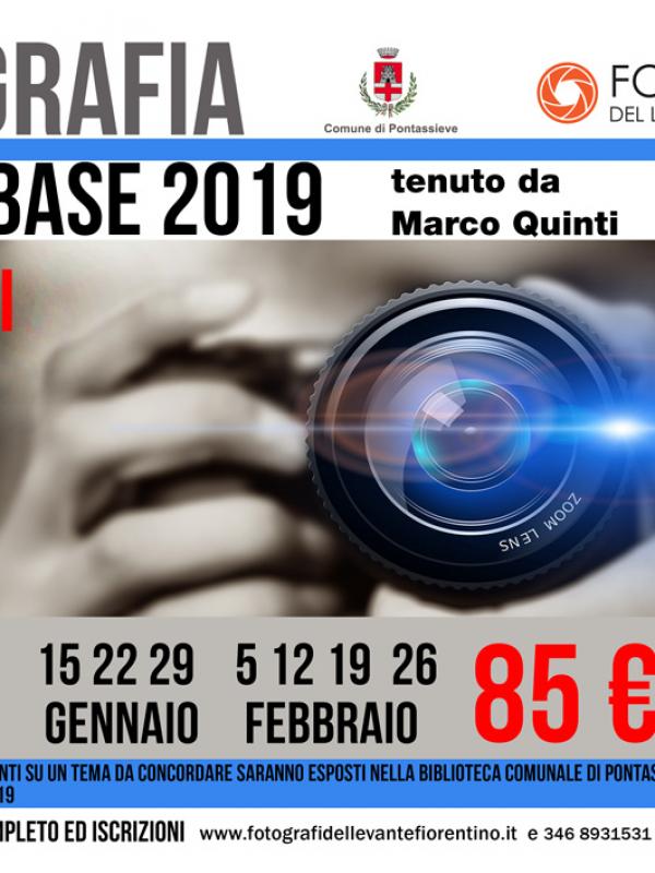 CORSO BASE DI FOTOGRAFIA 2019