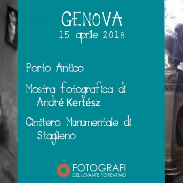 USCITA FOTOGRAFICA A GENOVA